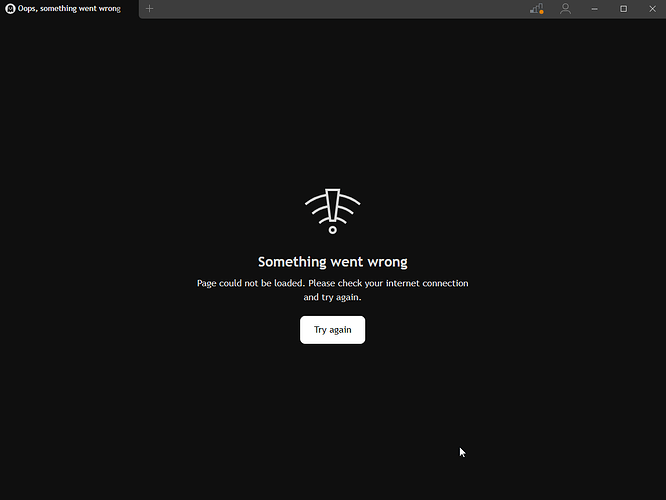 Oops, something went wrong